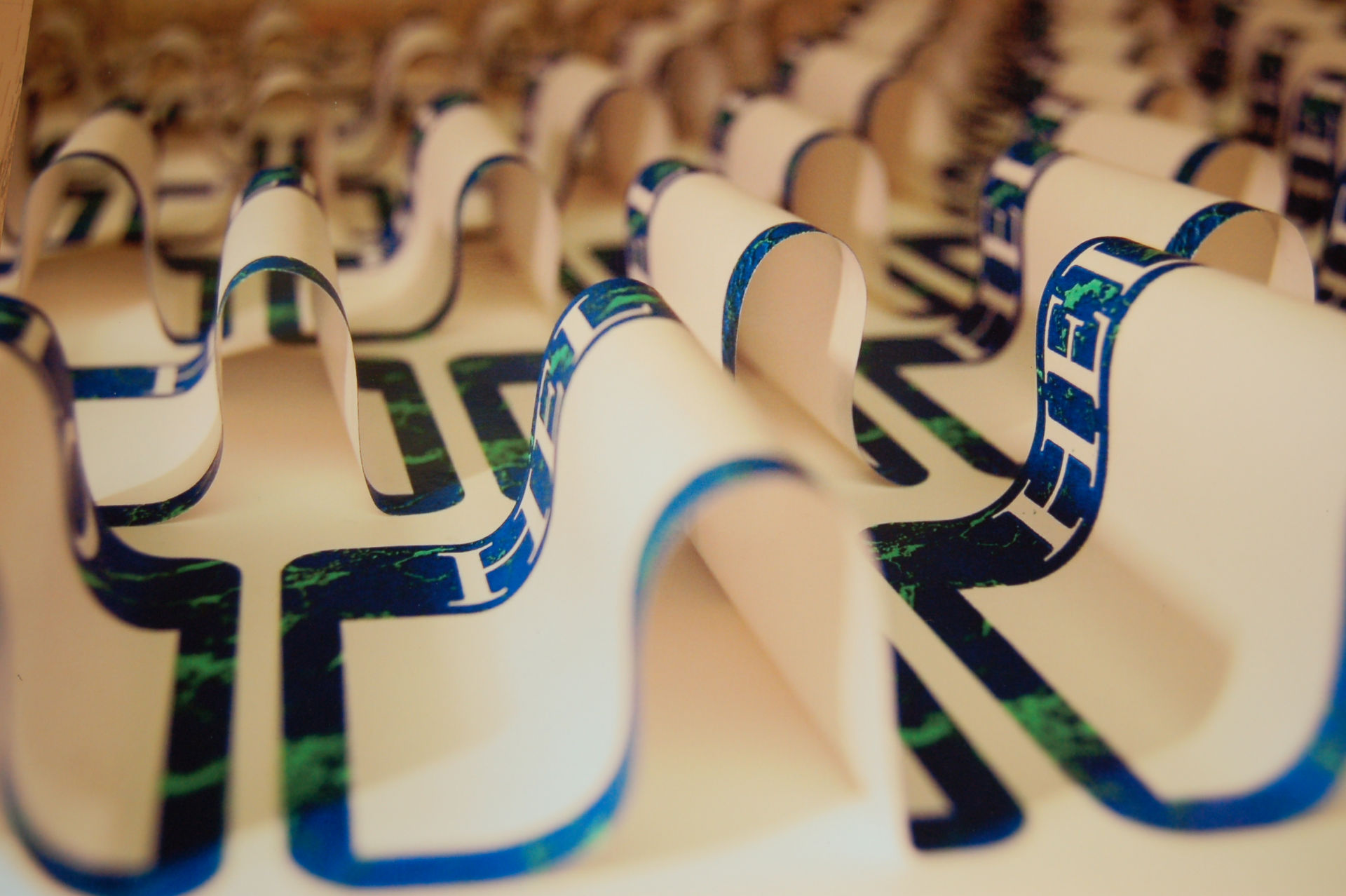 Hello My Name Is nametag abstract photography