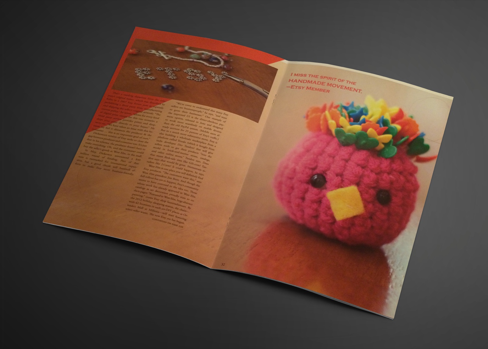 Wired Magazine Etsy feature, spread 3